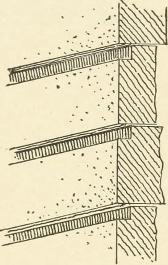 An illustration from Building construction and superintendence, by F.E. Kidder ..., 1896, leaf 167