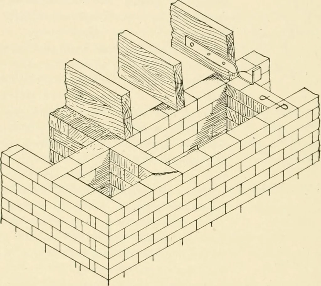 An illustration from Building construction and superintendence, by F.E. Kidder ..., 1896, leaf 237