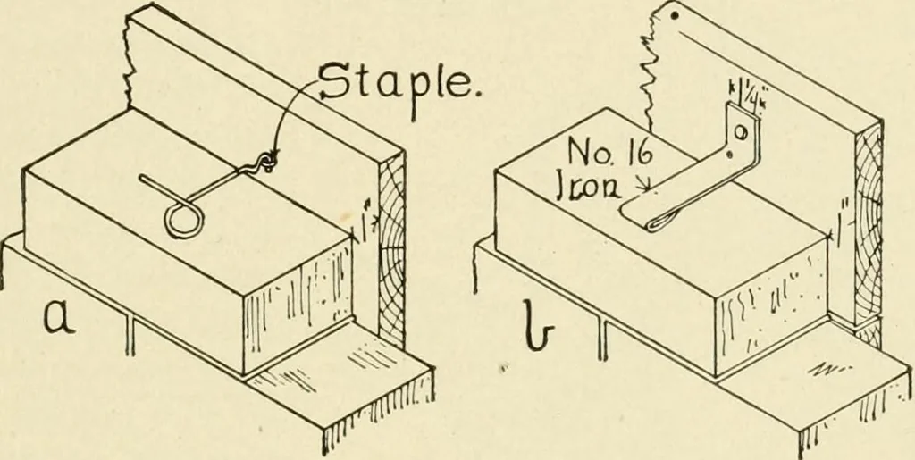 An illustration from Building construction and superintendence, by F.E. Kidder ..., 1896, leaf 238