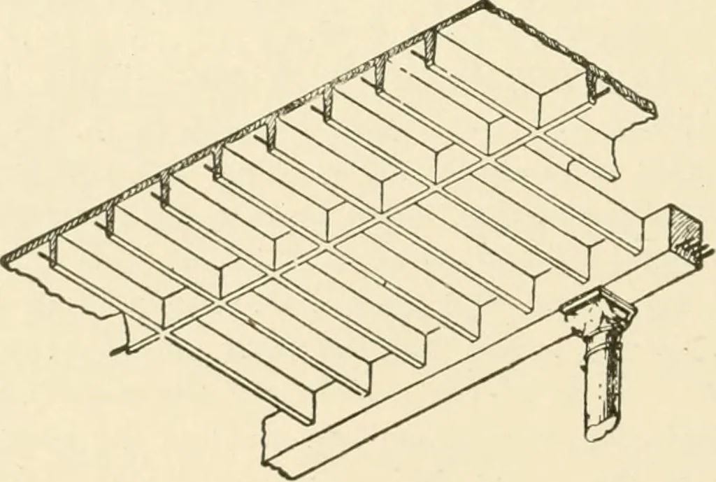 An illustration from Building construction and superintendence, by F.E. Kidder ..., 1896, leaf 295