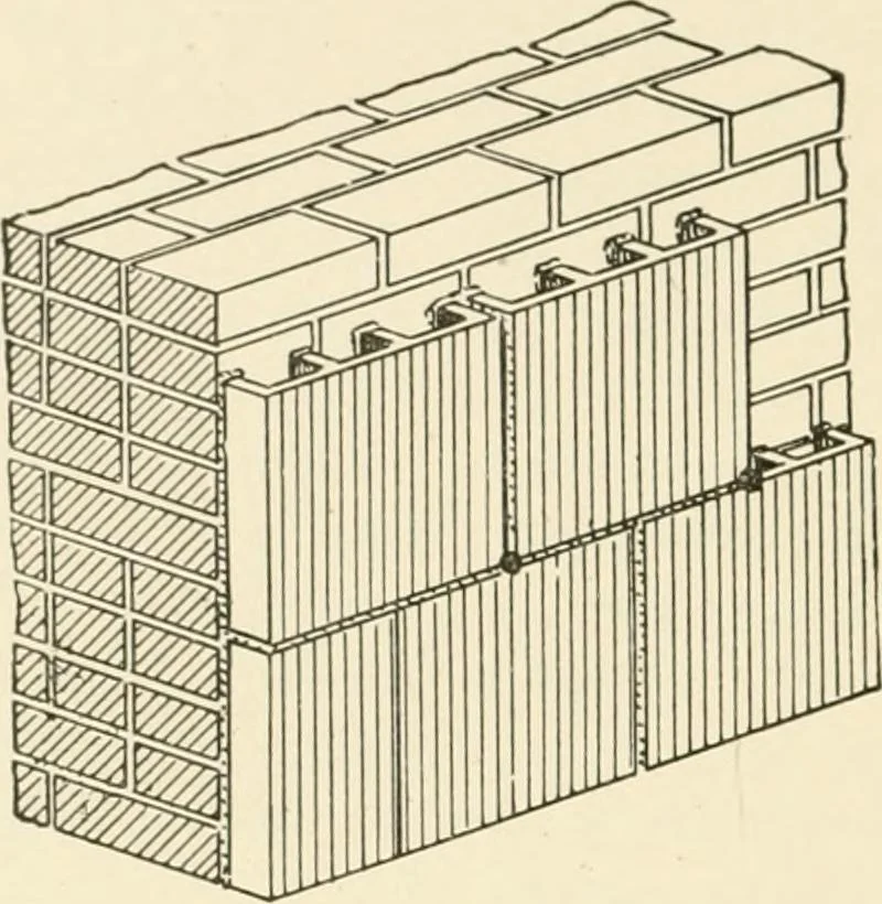 An illustration from Building construction and superintendence, by F.E. Kidder ..., 1896, leaf 315