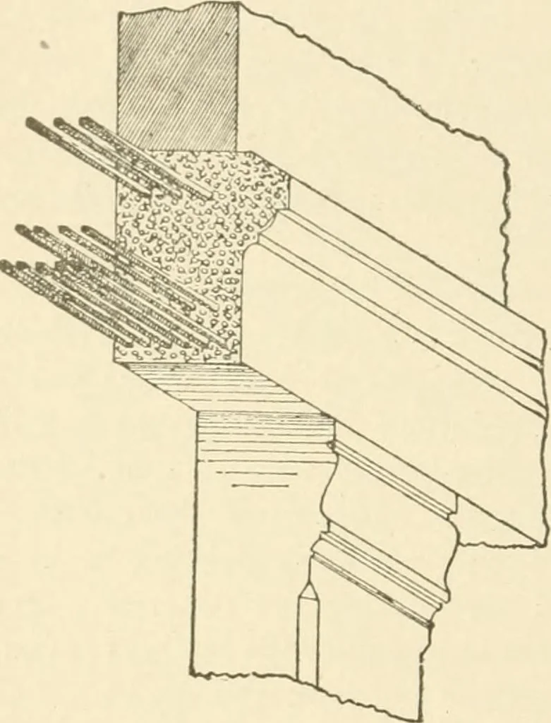 An illustration from Building construction and superintendence, by F.E. Kidder ..., 1896, leaf 381