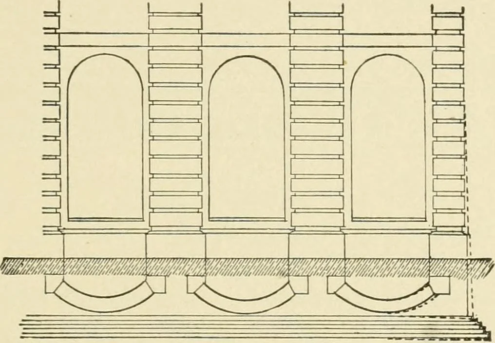 An illustration from Building construction and superintendence, by F.E. Kidder ..., 1896, leaf 72