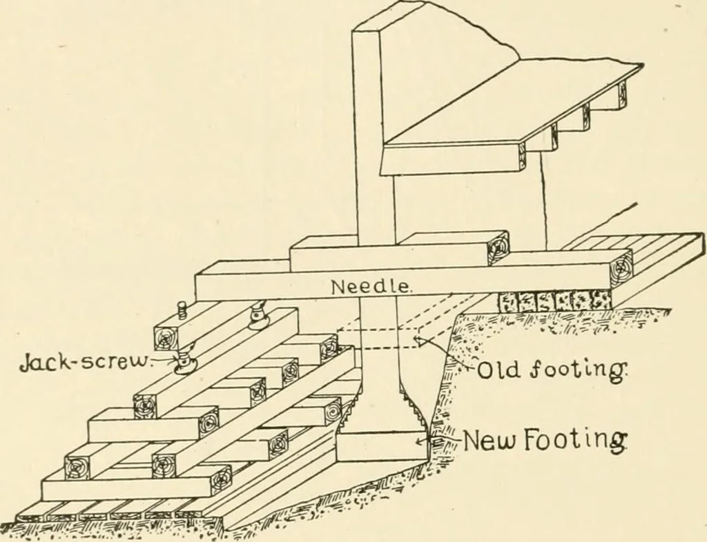 An illustration from Building construction and superintendence, by F.E. Kidder ..., 1896, leaf 95