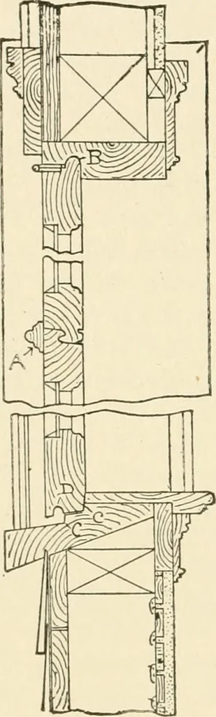 An illustration from Building construction and superintendence, by F.E. Kidder ..., 1896, leaf 129