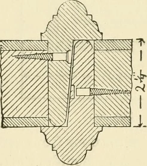 An illustration from Building construction and superintendence, by F.E. Kidder ..., 1896, leaf 248