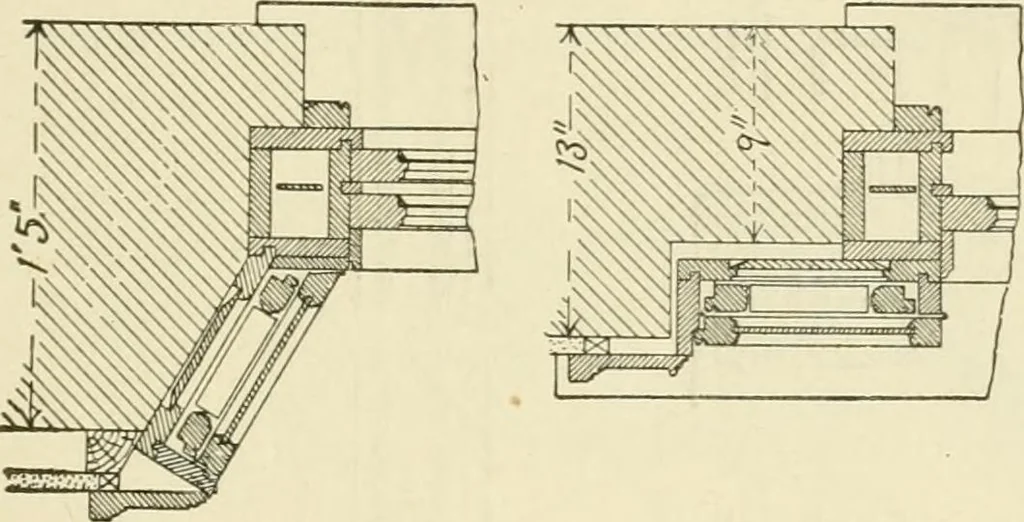 An illustration from Building construction and superintendence, by F.E. Kidder ..., 1896, leaf 268