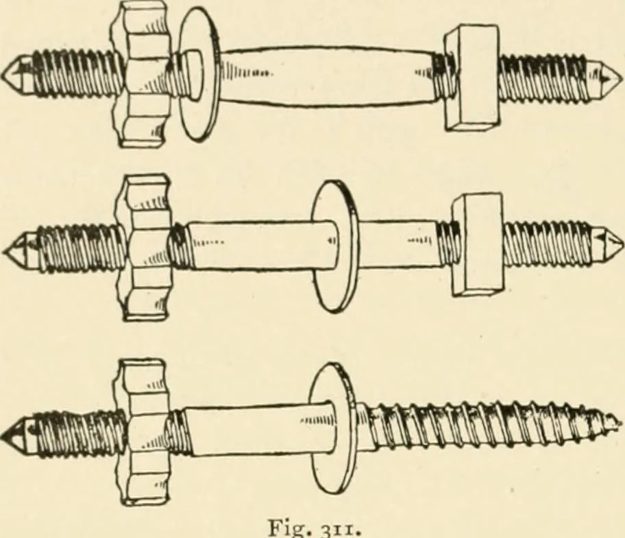 An illustration from Building construction and superintendence, by F.E. Kidder ..., 1896, leaf 305