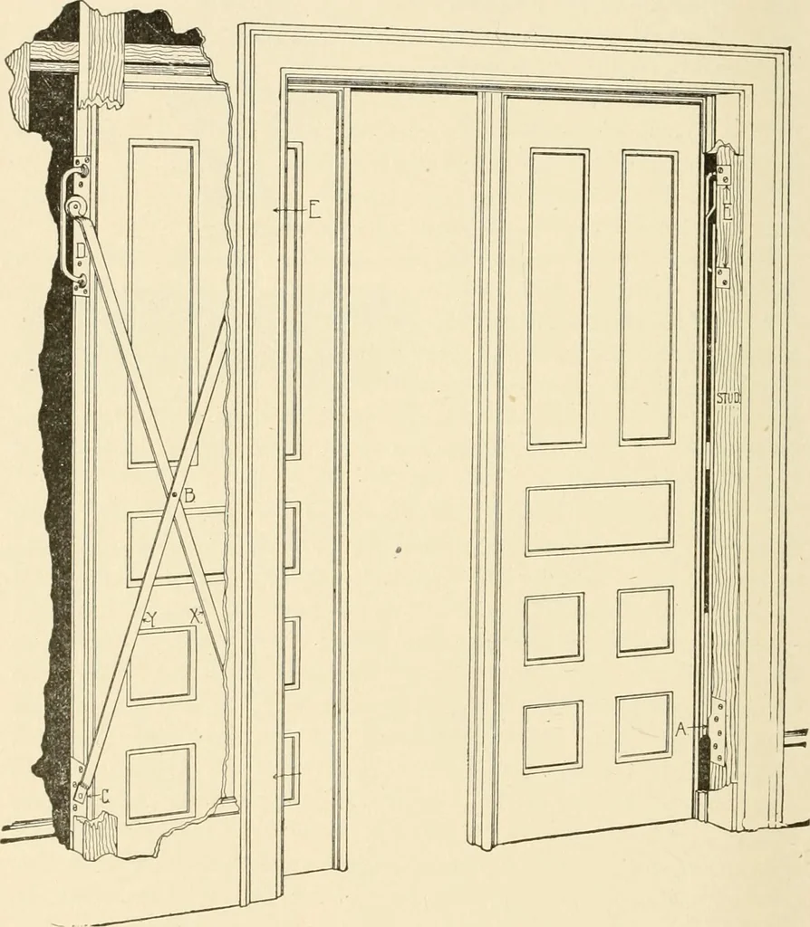 An illustration from Building construction and superintendence, by F.E. Kidder ..., 1896, leaf 351