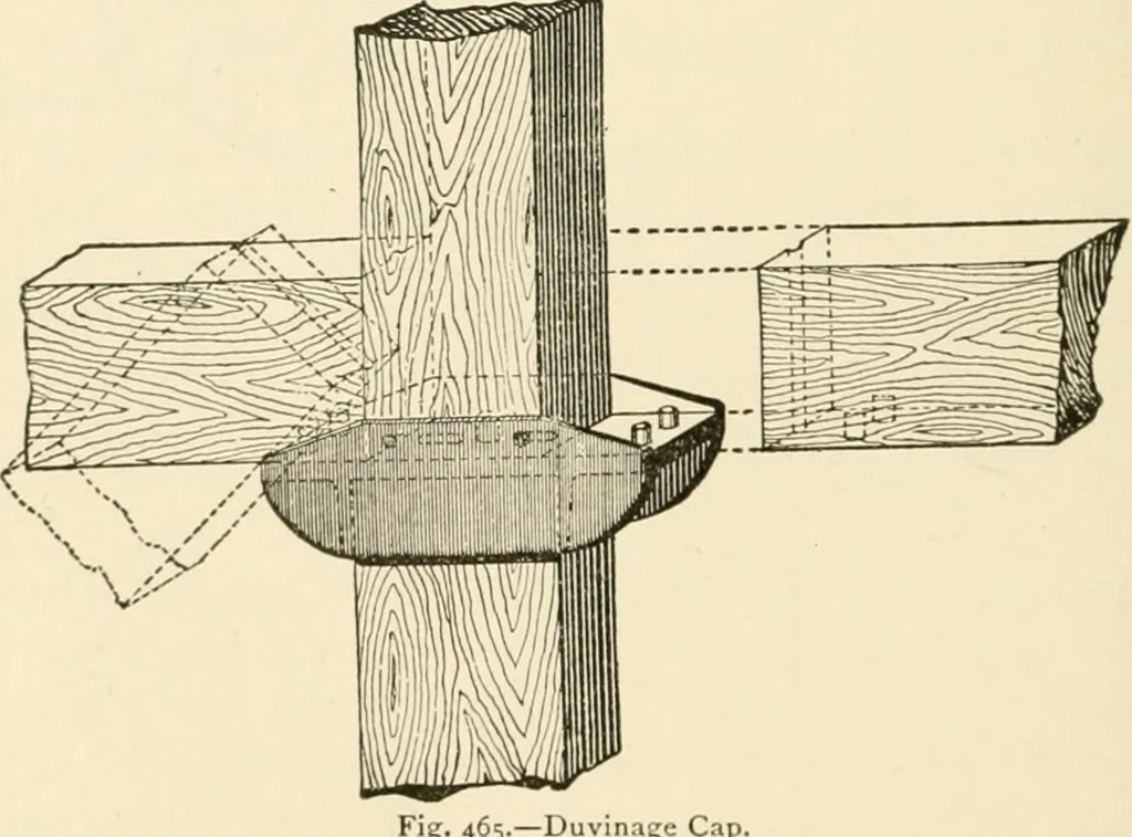 An illustration from Building construction and superintendence, by F.E. Kidder ..., 1896, leaf 435