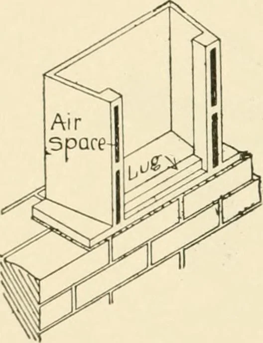 An illustration from Building construction and superintendence, by F.E. Kidder ..., 1896, leaf 463