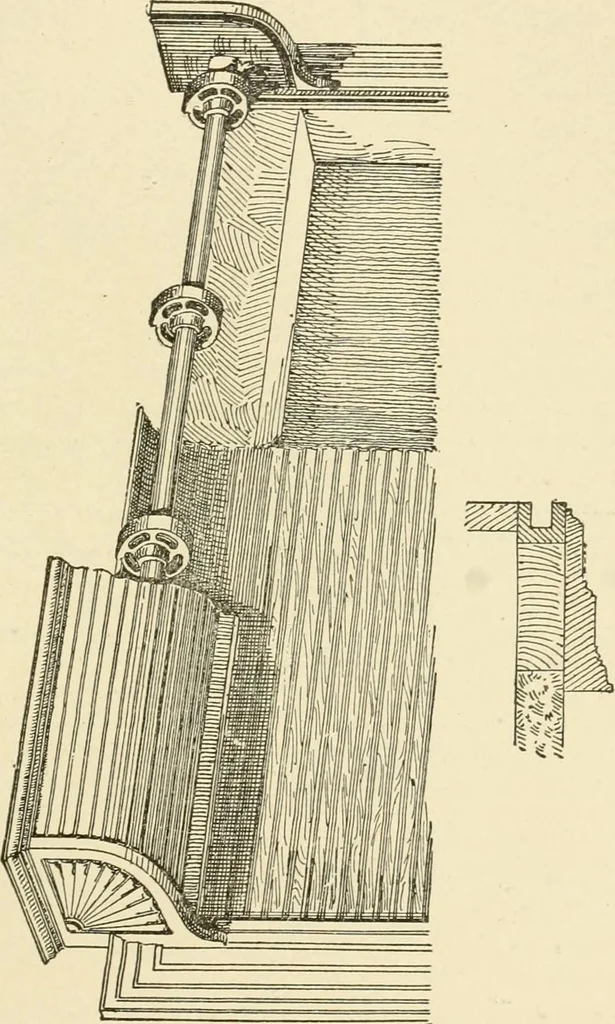 An illustration from Building construction and superintendence, by F.E. Kidder ..., 1896, leaf 512