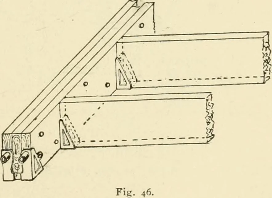 An illustration from Building construction and superintendence, by F.E. Kidder ..., 1896, leaf 72