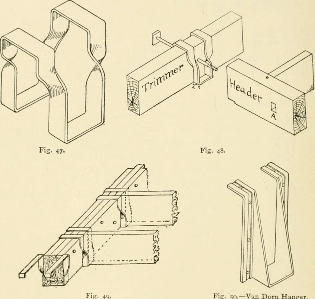 An illustration from Building construction and superintendence, by F.E. Kidder ..., 1896, leaf 73