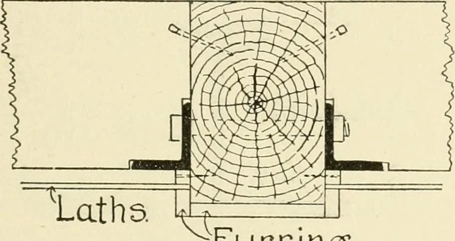 An illustration from Building construction and superintendence, by F.E. Kidder ..., 1896, leaf 76