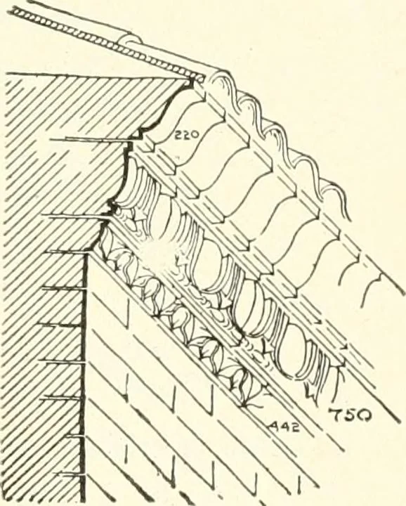 An illustration from Building construction and superintendence, 1909, leaf 371