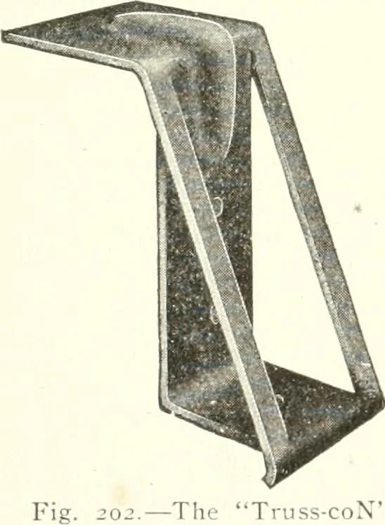 An illustration from Building construction and superintendence, 1909, leaf 384
