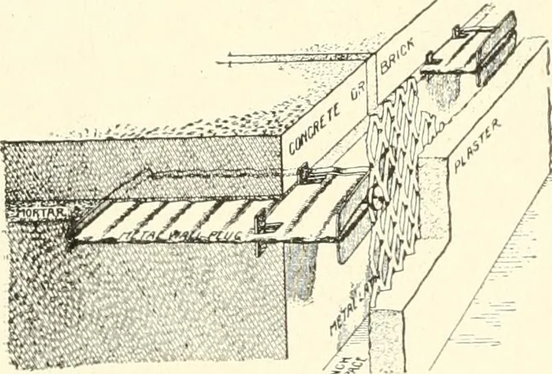 An illustration from Building construction and superintendence, 1909, leaf 393