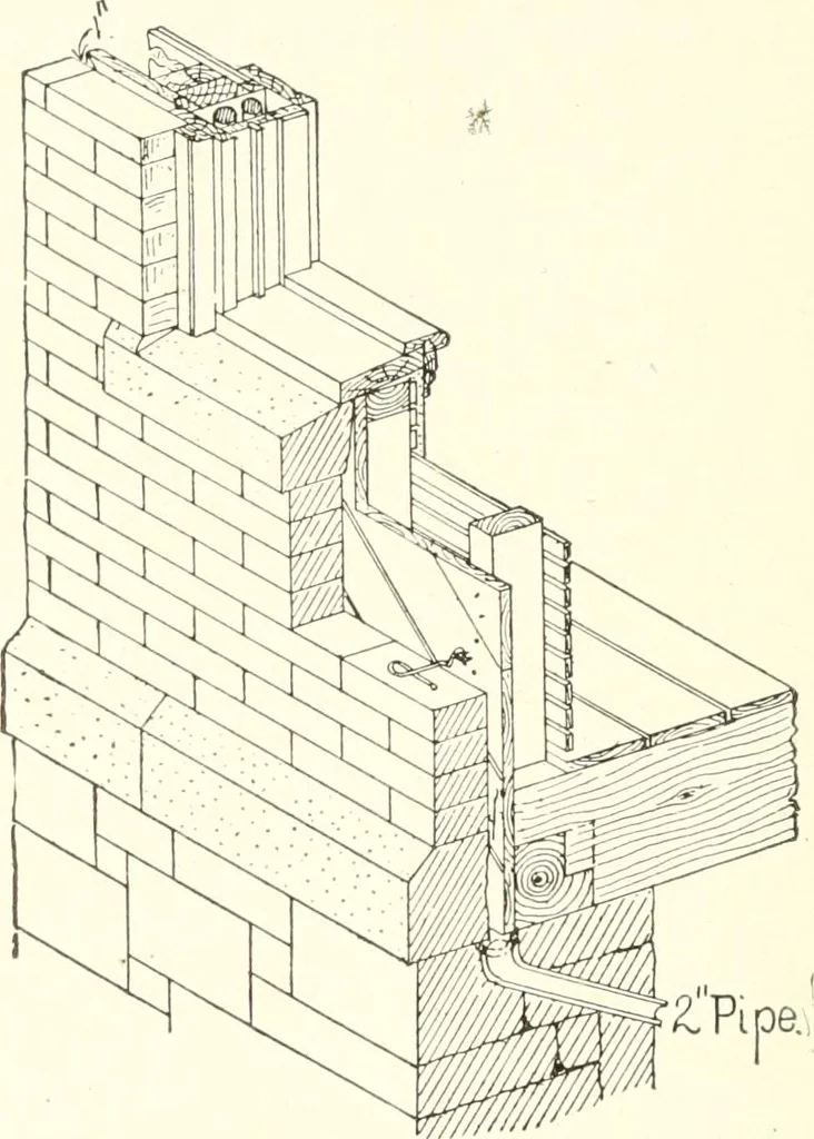An illustration from Building construction and superintendence, 1909, leaf 403