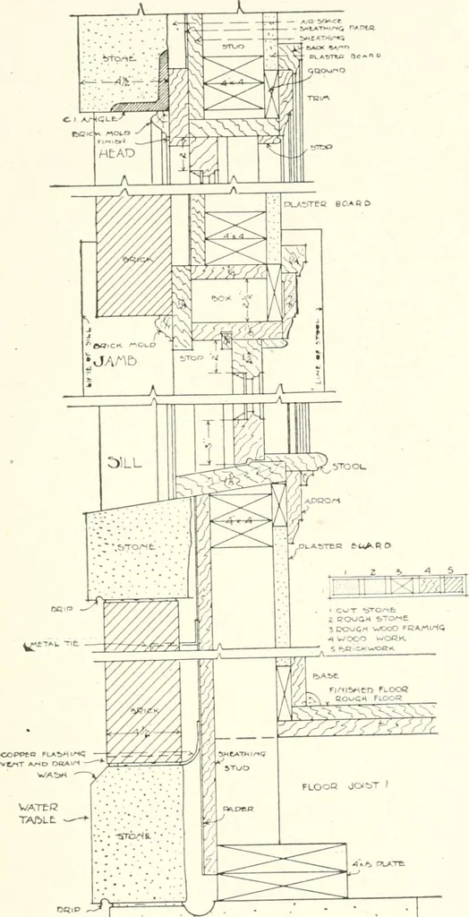 An illustration from Building construction and superintendence, 1909, leaf 404