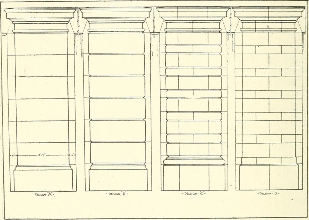 An illustration from Building construction and superintendence, 1909, leaf 443