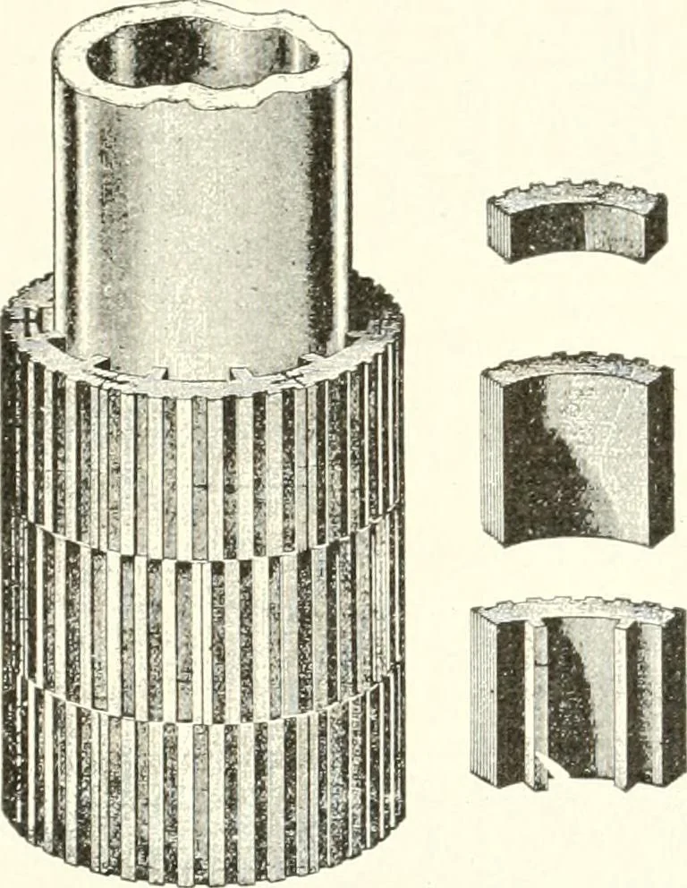 An illustration from Building construction and superintendence, 1909, leaf 478