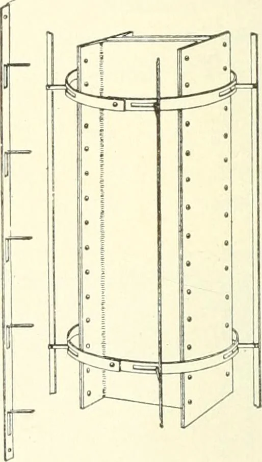 An illustration from Building construction and superintendence, 1909, leaf 481