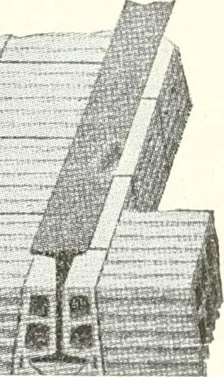 An illustration from Building construction and superintendence, 1909, leaf 508