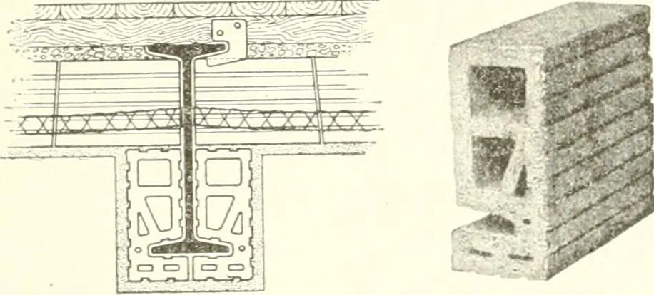 An illustration from Building construction and superintendence, 1909, leaf 518