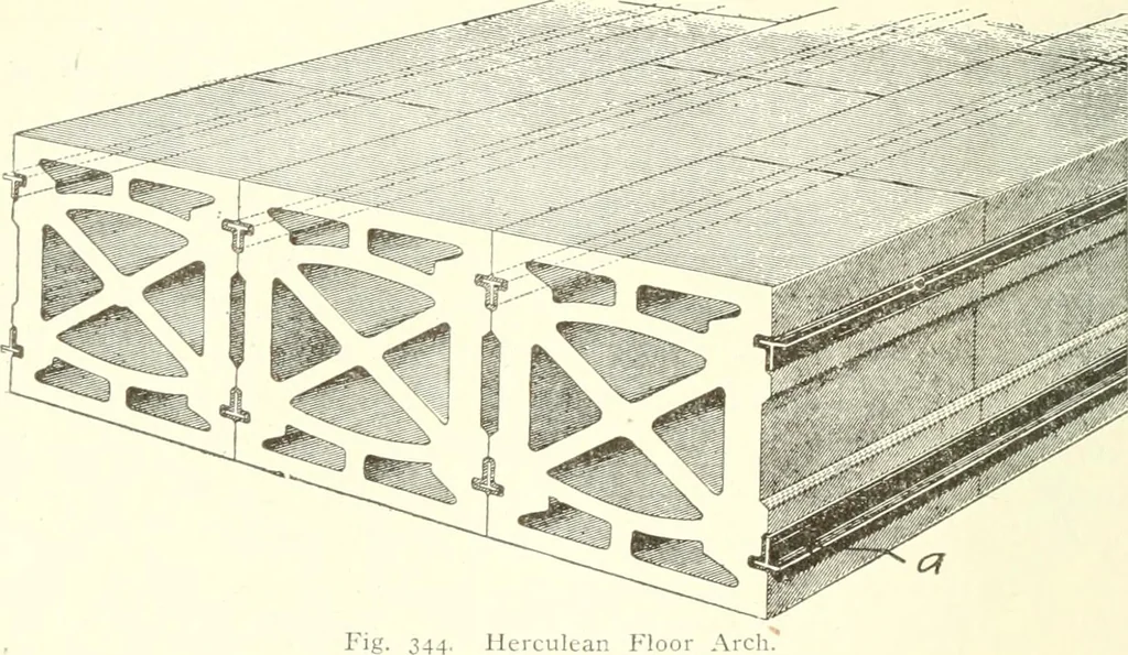 An illustration from Building construction and superintendence, 1909, leaf 521