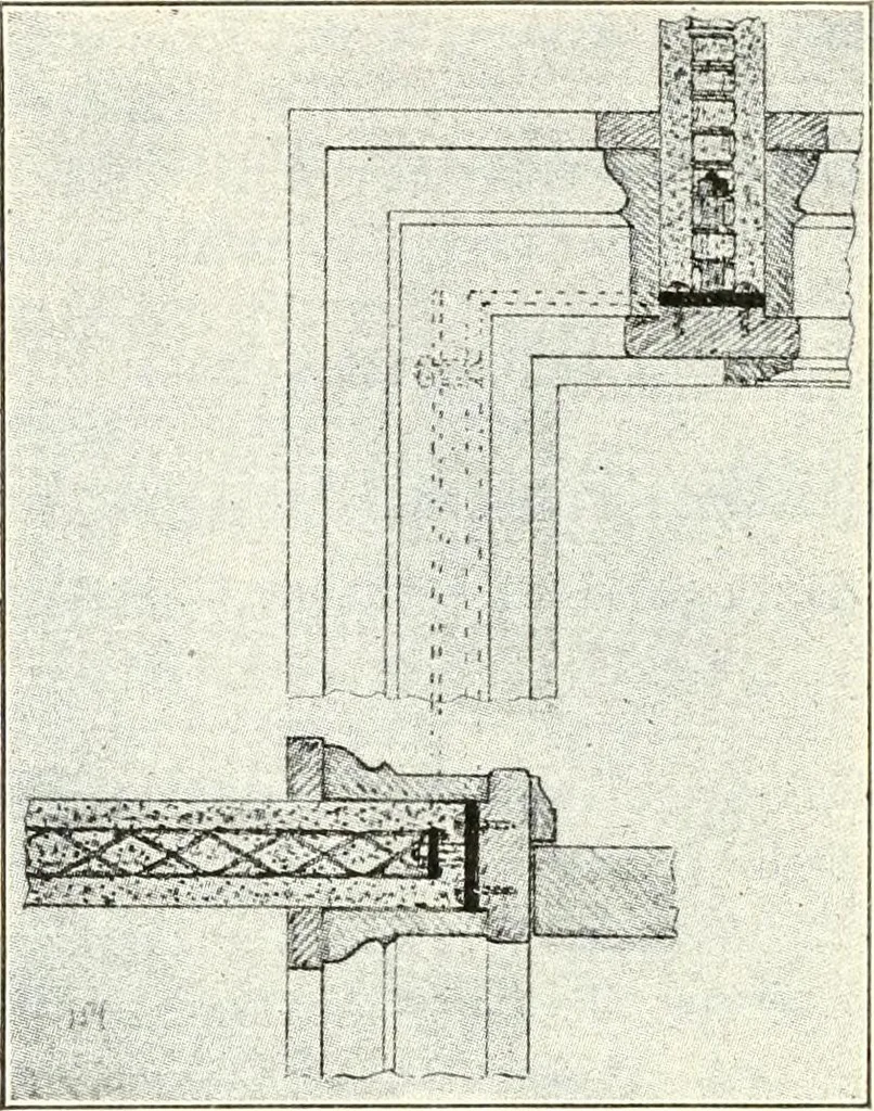 An illustration from Building construction and superintendence, 1909, leaf 587