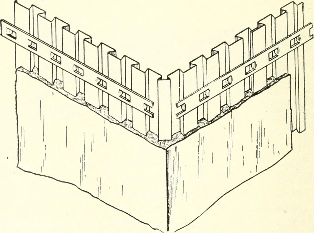 An illustration from Building construction and superintendence, 1909, leaf 587