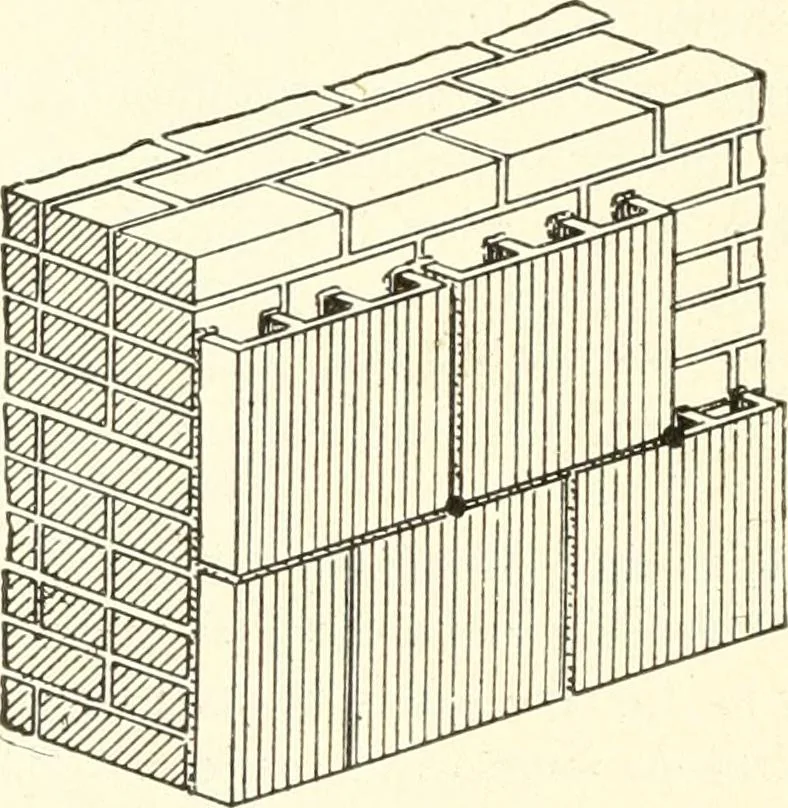 An illustration from Building construction and superintendence, 1909, leaf 597