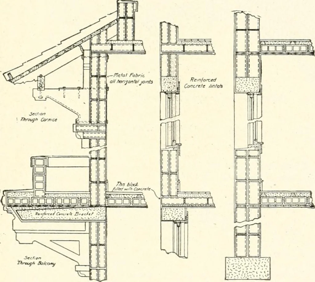 An illustration from Building construction and superintendence, 1909, leaf 610