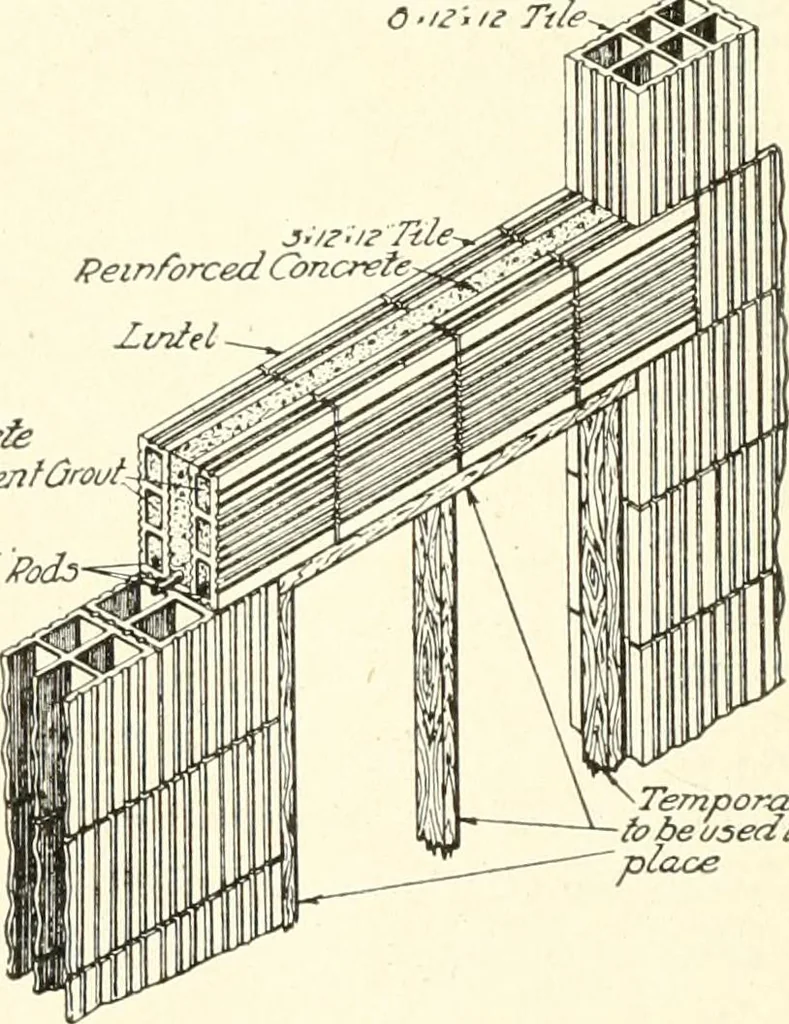An illustration from Building construction and superintendence, 1909, leaf 611