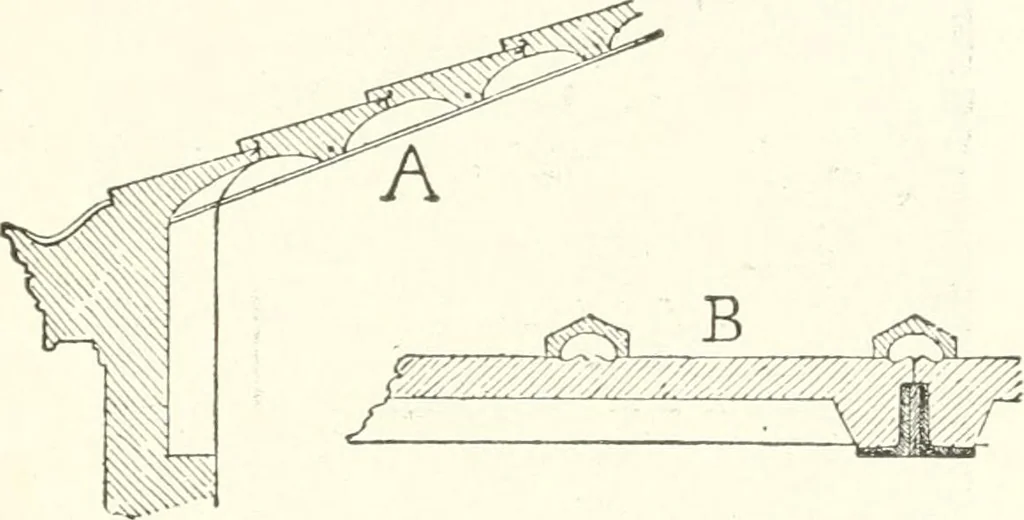 An illustration from Building construction and superintendence, 1909, leaf 666