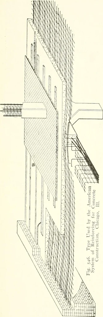 An illustration from Building construction and superintendence, 1909, leaf 732