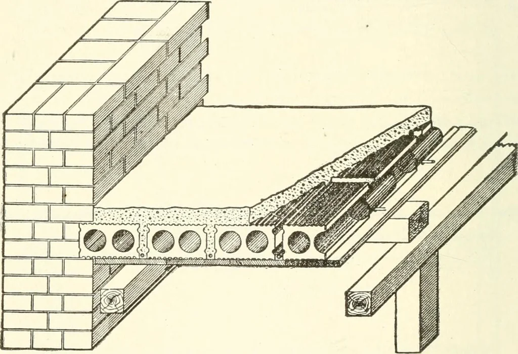 An illustration from Building construction and superintendence, 1909, leaf 737