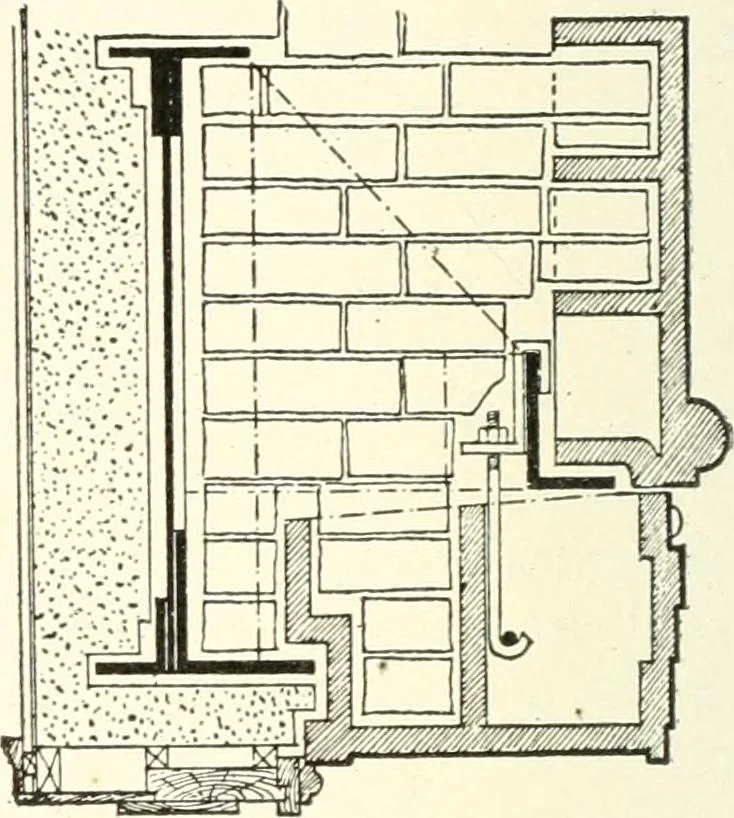 An illustration from Building construction and superintendence, 1909, leaf 787