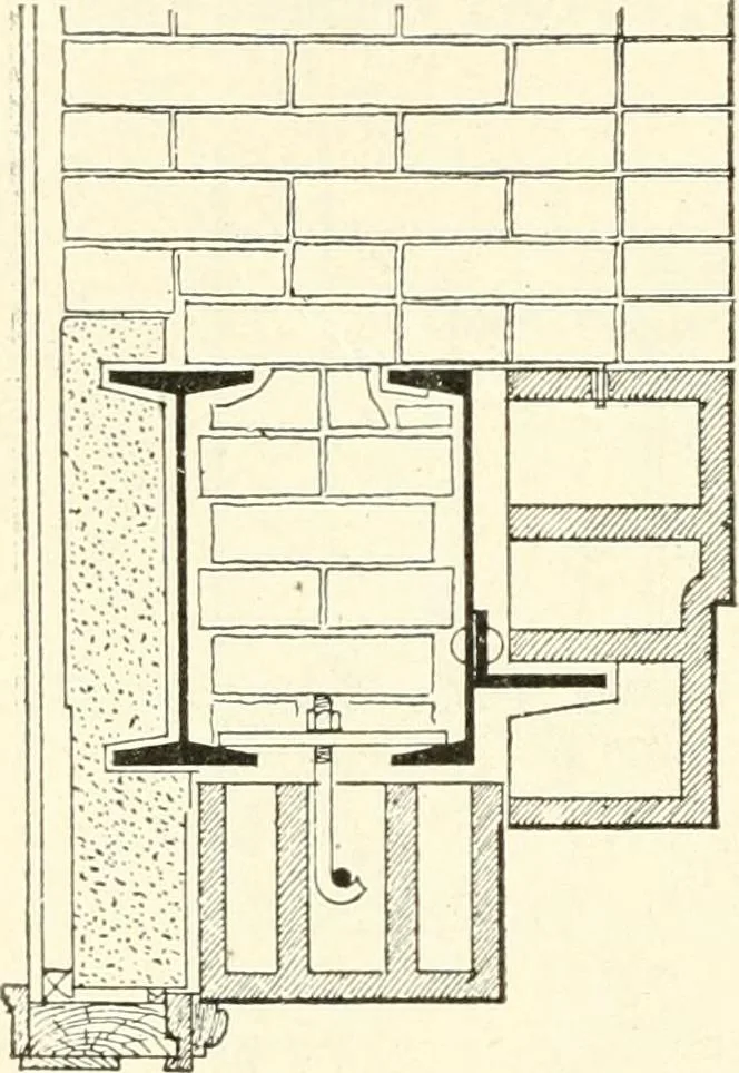 An illustration from Building construction and superintendence, 1909, leaf 789