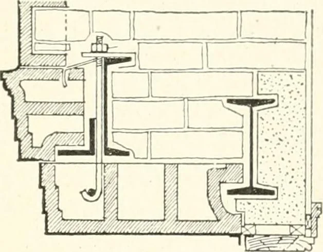 An illustration from Building construction and superintendence, 1909, leaf 790