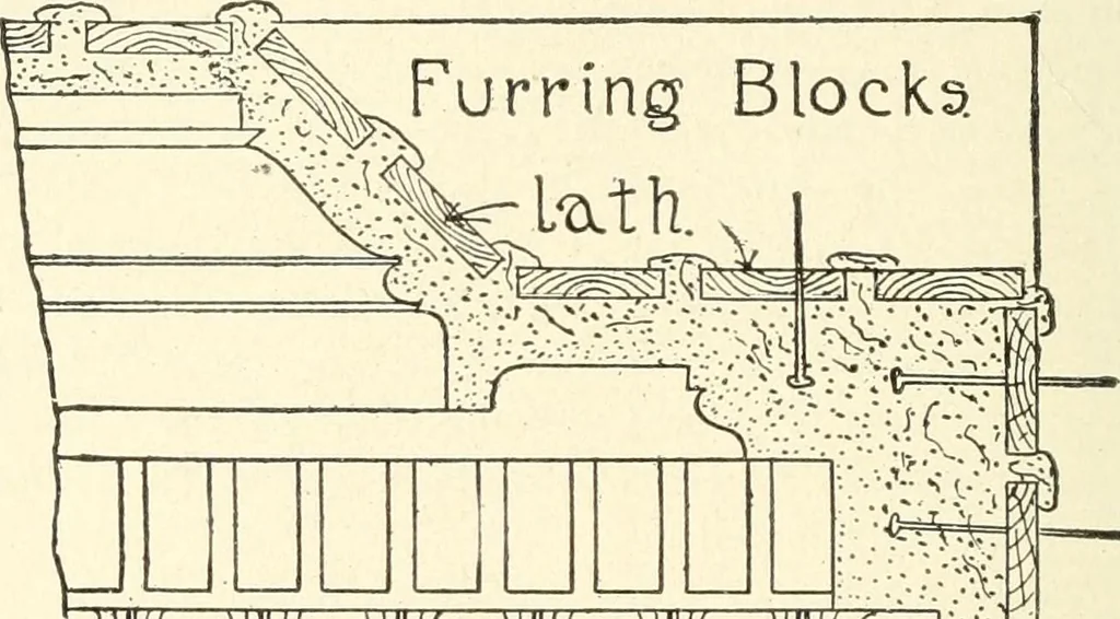 An illustration from Building construction and superintendence, 1909, leaf 821