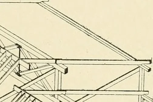 An illustration from Building construction and superintendence, by F.E. Kidder ..., 1896, leaf 104