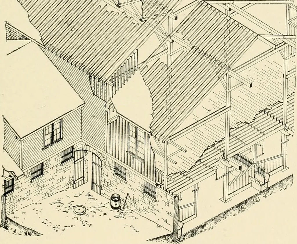 An illustration from Building construction and superintendence, by F.E. Kidder ..., 1896, leaf 104