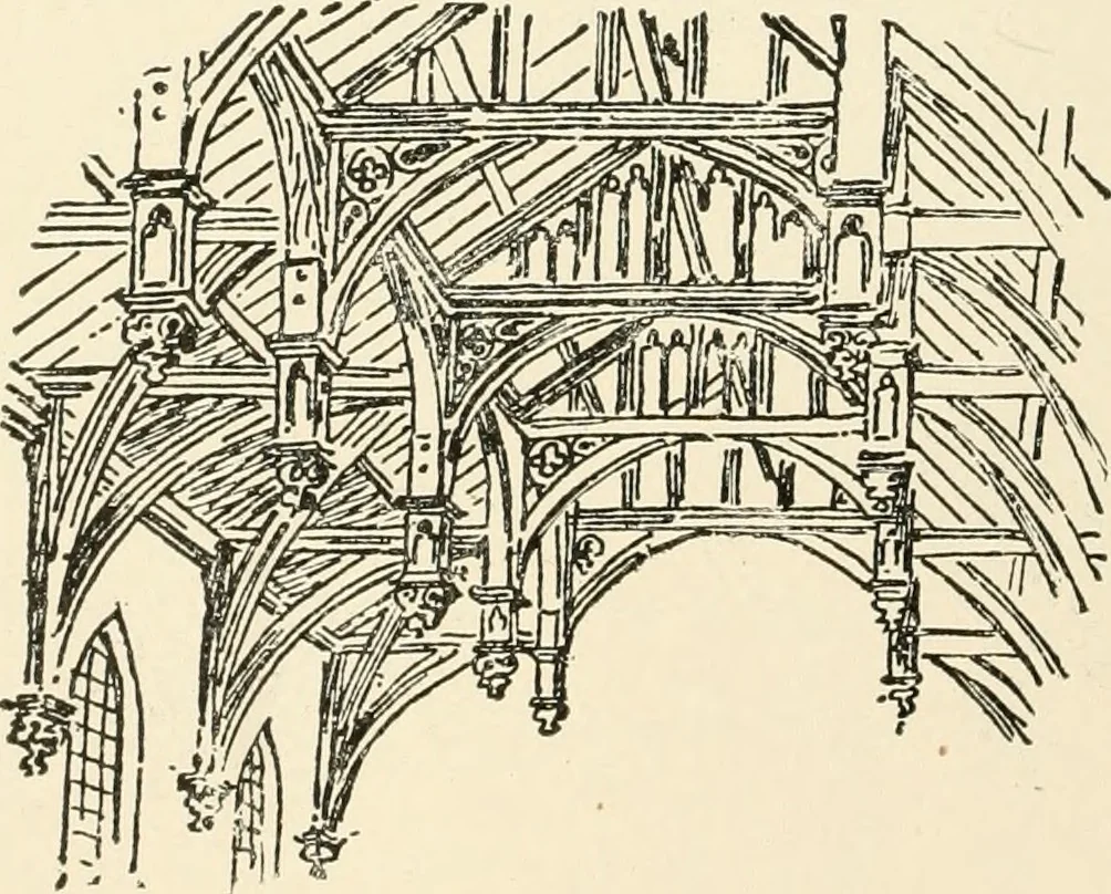An illustration from Building construction and superintendence, by F.E. Kidder ..., 1896, leaf 121