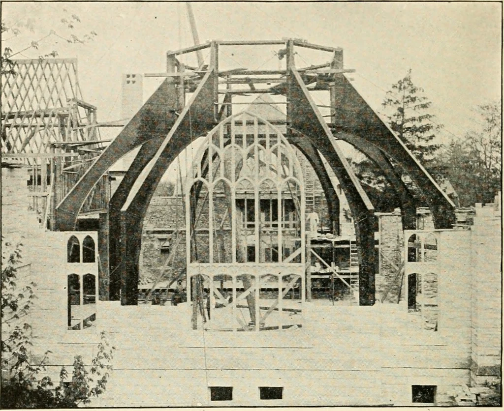 An illustration from Building construction and superintendence, by F.E. Kidder ..., 1896, leaf 171