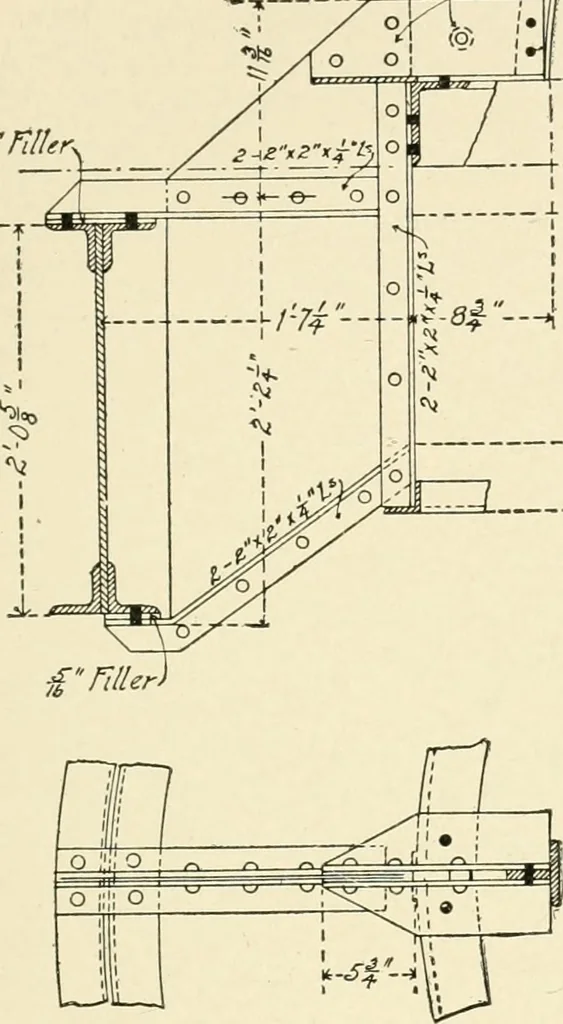An illustration from Building construction and superintendence, by F.E. Kidder ..., 1896, leaf 188