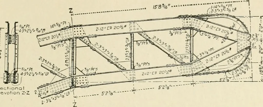 An illustration from Building construction and superintendence, by F.E. Kidder ..., 1896, leaf 206