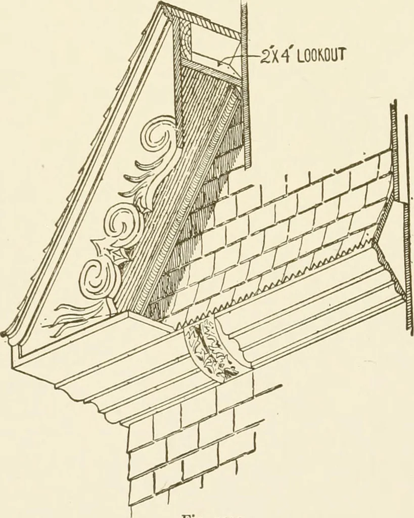 An illustration from Building construction and superintendence, 1909, leaf 175