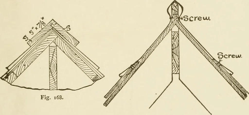 An illustration from Building construction and superintendence, 1909, leaf 196